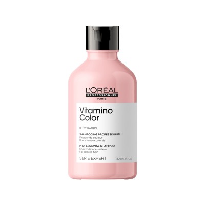 VITAMINO COLOR Профессиональный шампунь-фиксатор цвета для окрашенных волос, 300 мл